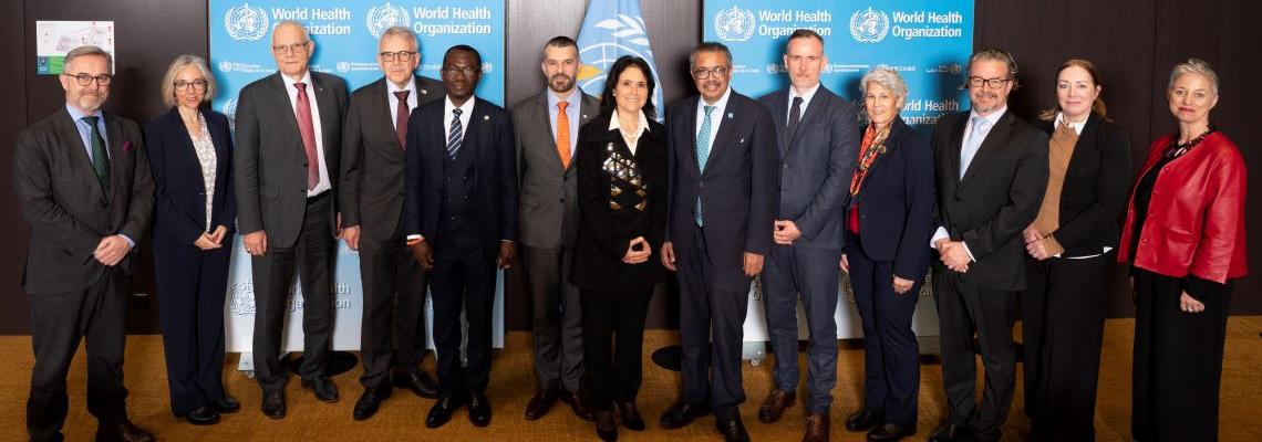 MoU group photo WHO WHPA