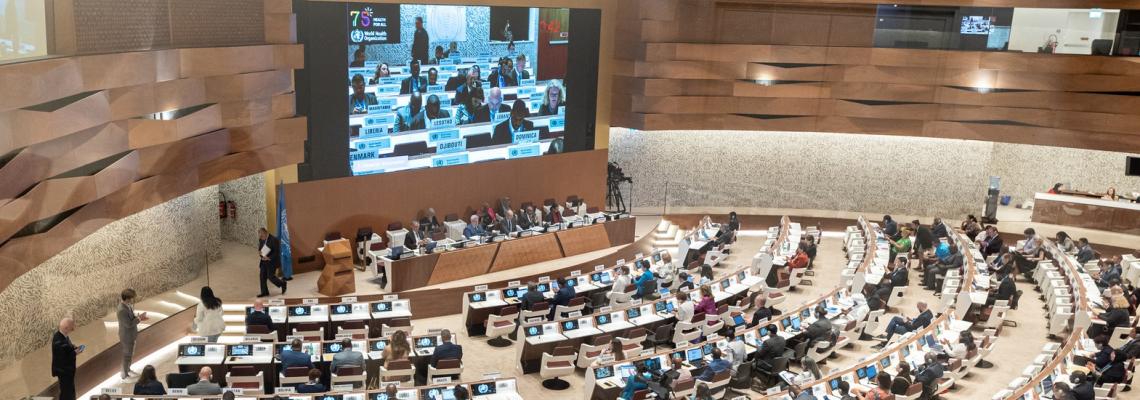 WHA76 plenary