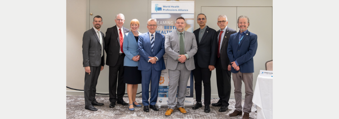 WHPA leaders May 2025 at WHA78 side event