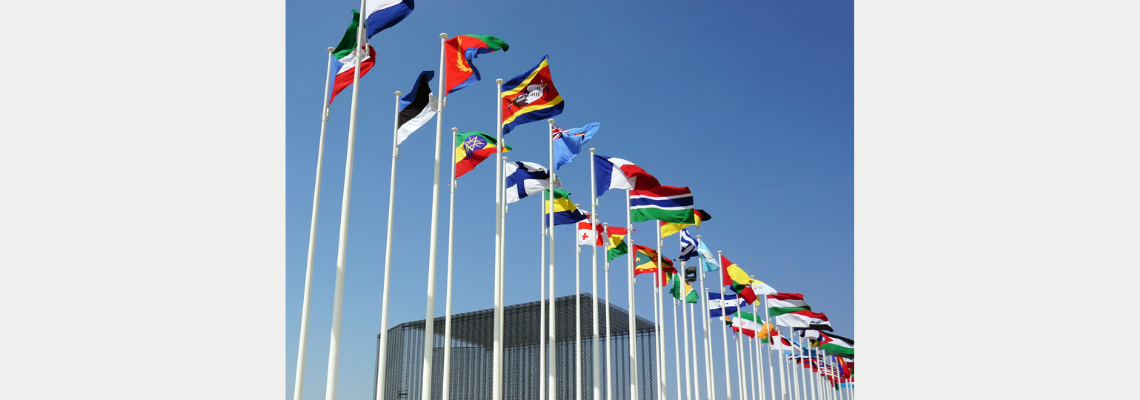 United Nations flags NY