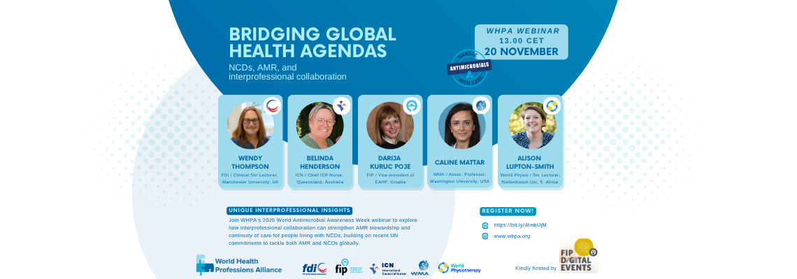 Webinar flyer AMR NCDs Nov2025